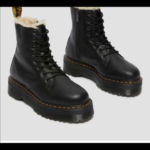 SOLD Jadon FUR lined $210 Dr. Martens